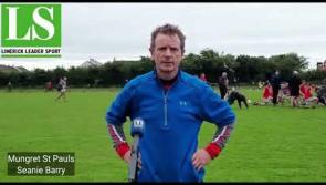 WATCH: Mungret-St Paul's manager Seanie Barry reacts to dramatic Limerick Premier IHC win