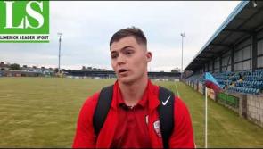 WATCH: Treaty Utd goalscorer Charlie Fleming on vital win at his old club Cobh