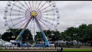 WATCH: Ferris Wheel returns to Limerick's riverside
