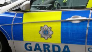 Gardai at scene of double car crash at County Limerick crossroad
