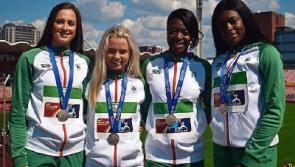 WATCH: President Higgins congratulates Limerick's World U20 silver relay medal winner 