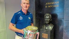 Limerick hurling manager John Kiely honours Jerry McCabe’s memory