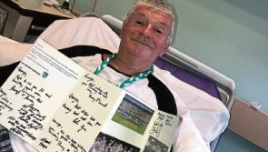 Thoughtful Limerick hurlers send card and sliothar to fan who had heart attack on Luas