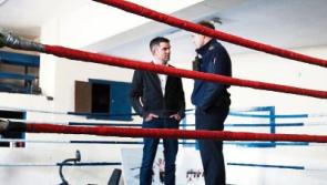 ‘Dynamo’ Bernard Dunne gets in the corner of Limerick boxing club