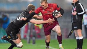 WATCH: Rory Scannell’s sensational last gasp penalty helps Munster edge Glasgow in PRO14