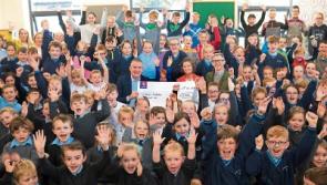 County Limerick school presents cheques to charities after Pedal to Peak challenge