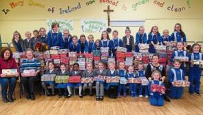 Limerick primary school embraces Christmas shoebox appeal