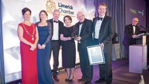 WATCH: Shannon Group takes flight at annual Limerick Chamber business awards
