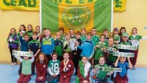 Visit of Liam MacCarthy to County Limerick school tops off busy time