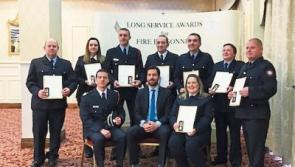 Limerick Fire and Rescue Service members given long service awards