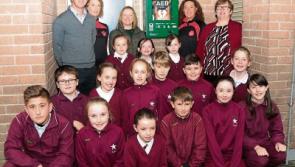 County Limerick athletics club’s defibrillator is in school’s safe-keeping