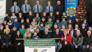 County Limerick garda started the ball rolling on new handball club
