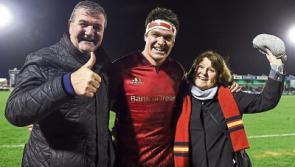 Billy Holland joins elite '200 Club' at Munster