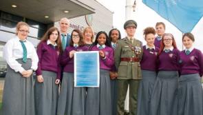 Limerick school celebrates peacekeeping with global delegation