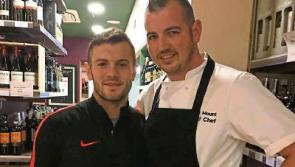 Jack Wilshere’s birthday wishes for chef at Limerick city restaurant