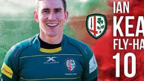 Ian Keatley makes try-scoring debut with London Irish