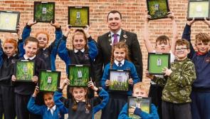 Kids from Southill afterschool club in Limerick help spread a ‘green’ message  
