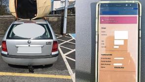 Limerick driver with armchair strapped to car roof is in the hot seat 