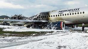 WATCH: Limerick resident saw plane ‘totally engulfed in flames’