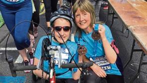 Limerick boy, 14, powers his way to Great Limerick Run finish line on trike