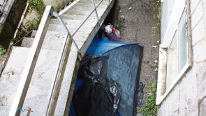 'Absolutely unacceptable': Homeless pair sleep in tent at Limerick basement