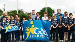 Five star GAA display by pupils in Limerick school earns active flag