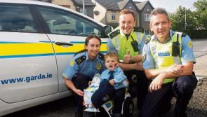 Limerick’s littlest garda gets his brand new uniform