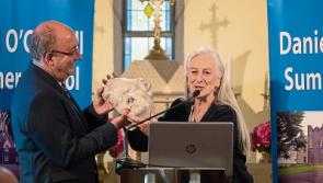 Lady Dunraven reveals family's links to Daniel O’Connell as Liberator's death mask gifted to State 