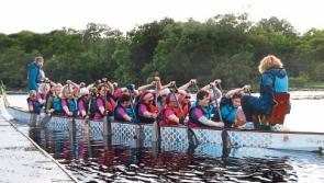 WATCH: 'Shannon Dragons' promoting wellness on the water