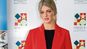 Eurovision stardust as Sarah steps out on catwalk at Limerick Show