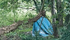 Homeless family camp out near Limerick’s North Circular Road