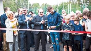 Limerick hurler cuts ribbon on new pitch and innovation hub for local community
