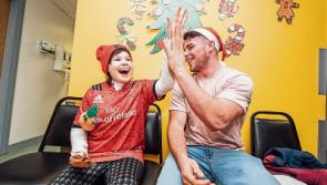 WATCH: Munster players deliver some Christmas spirit to Children's Ark