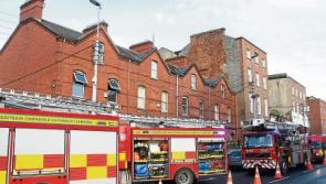 Fire service tackle house fire in Limerick city