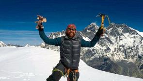 Limerick man reaches summit of Mount Everest