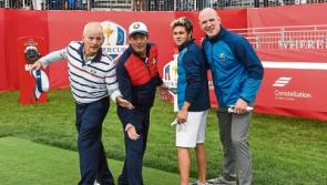 'Seriously inspirational' Paul O'Connell addresses Europe's Ryder Cup team