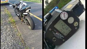 Motorcyclist clocked travelling at 218kph on Limerick motorway