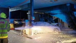 Petrol station demolished in Limerick crash