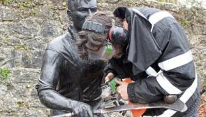 Statue of Limerick's greatest hurler is repaired