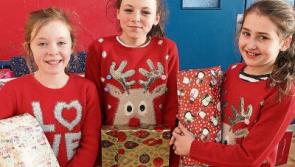Secret Santa's truck-load of gifts at Limerick primary school