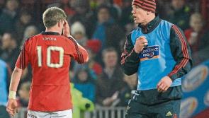 Team named for Paul O'Connell's first Munster coaching role