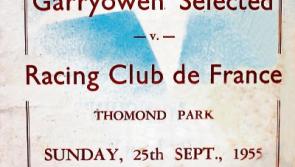 When Racing Club visited Limerick in 1955