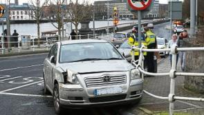Two hospitalised after bus crash in Limerick city
