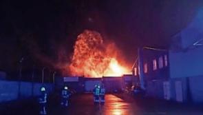 Fire at commercial premises in Limerick city