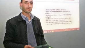 Palestinian joins Syrian refugee in giving free Arabic classes in Limerick