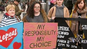 WATCH: Bus4Repeal met by pro-life campaigners on Limerick visit