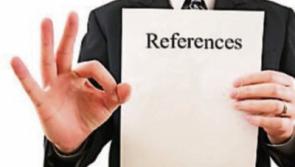 Best keep it vague with a tricky reference request