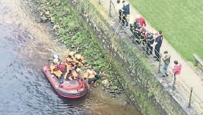 Student kayakers carry out river rescue in Limerick city
