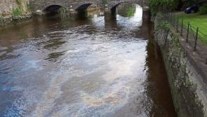 WATCH: Limerick council investigates possible oil spill on Abbey River