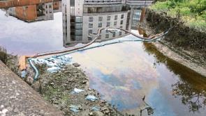 Efforts to locate source of oil pollution on Limerick river continue